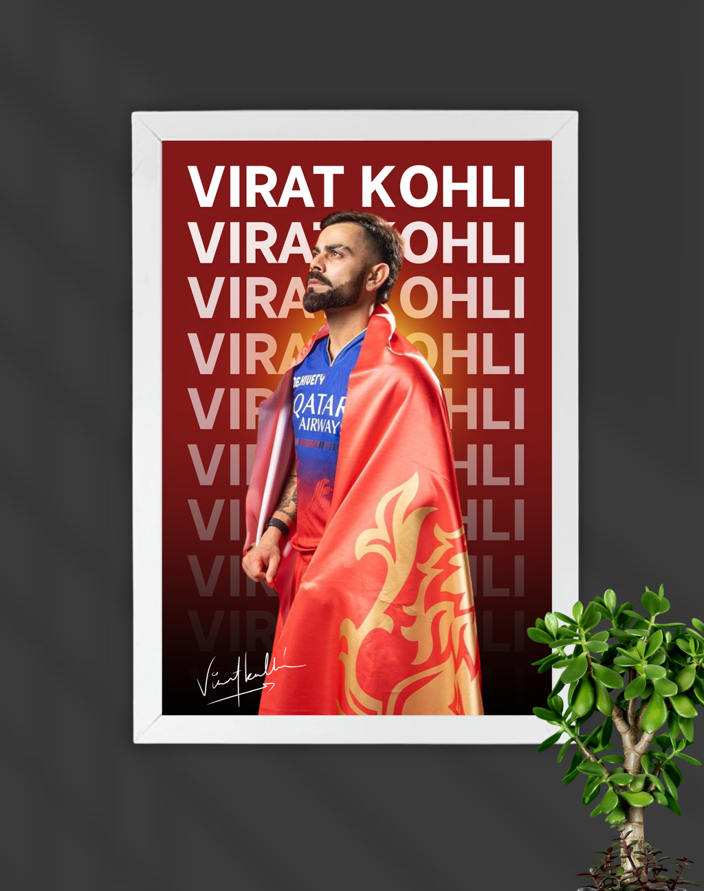 RCB | Virat Kohli | Cricket Frame