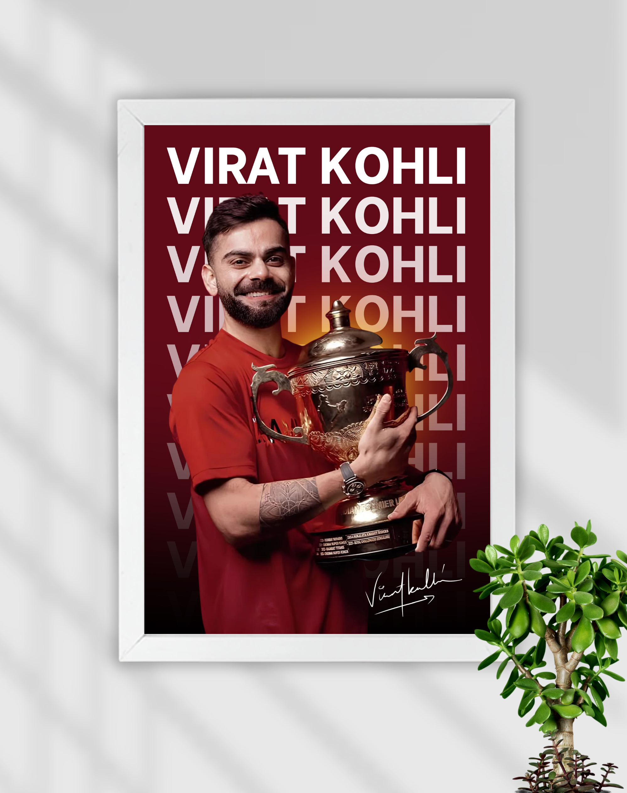 RCB Winning Cup | Virat Kohli | Cricket Frame