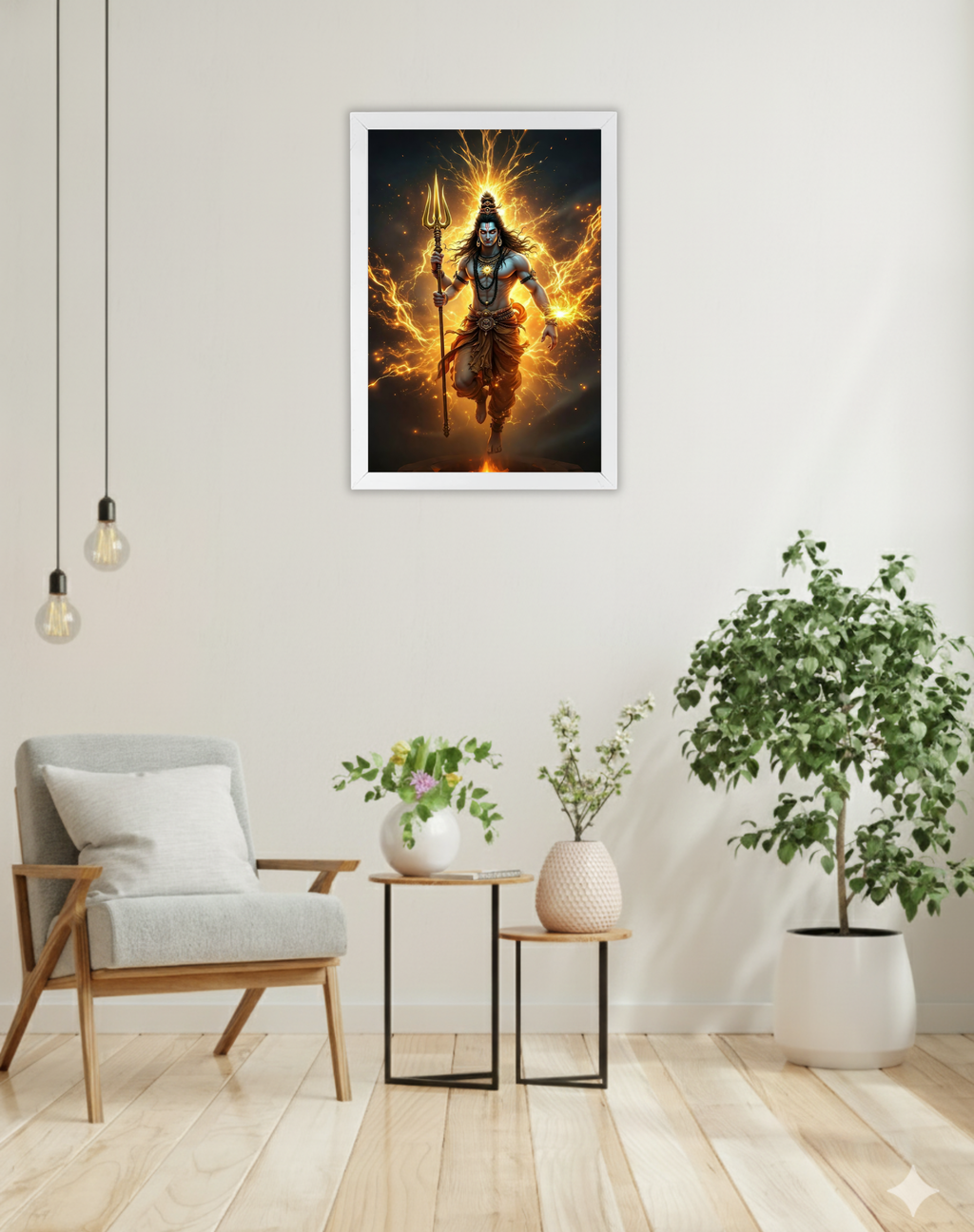 The Warrior | Lord Shiva | Devotional Frame