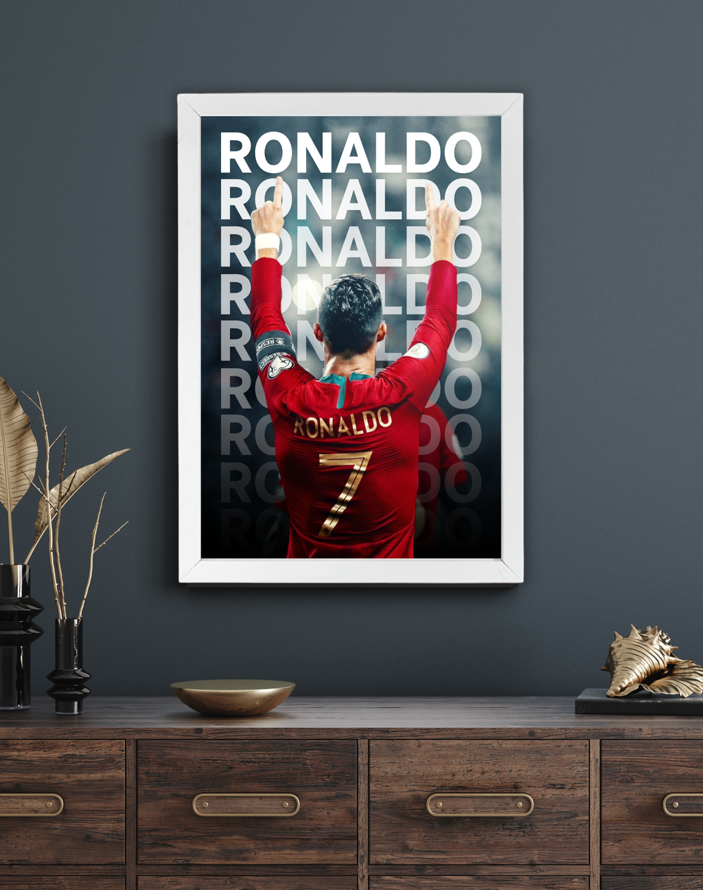 Ronaldo | Cristiano Ronaldo | Football Frame