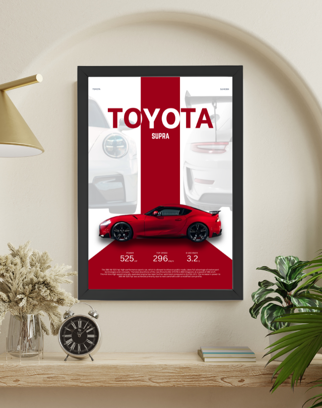 TOYOTA SUPRA | SOLID CARS | CAR FRAME