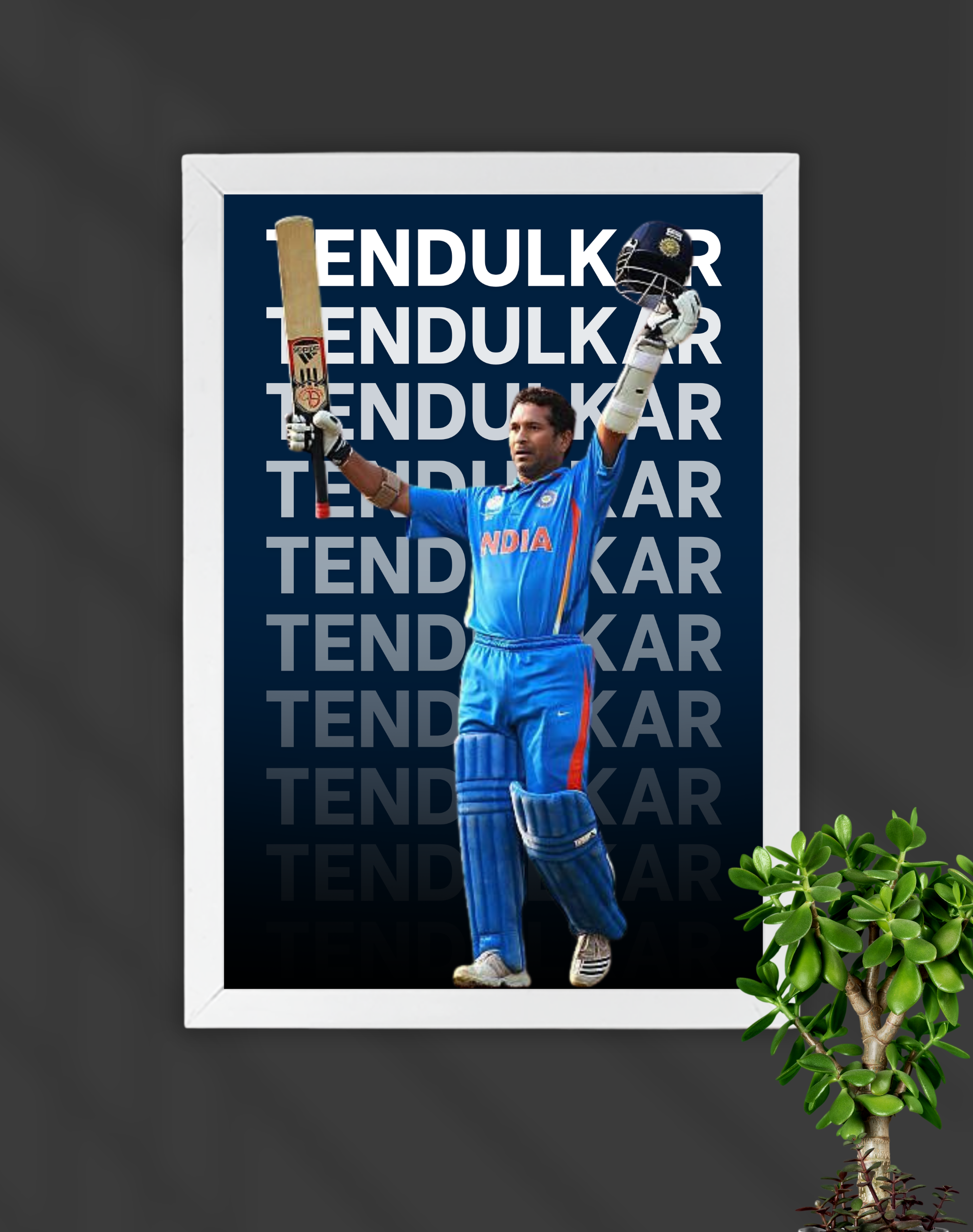 Tendulkar Century | Sachin Tendulkar | Cricket Frame