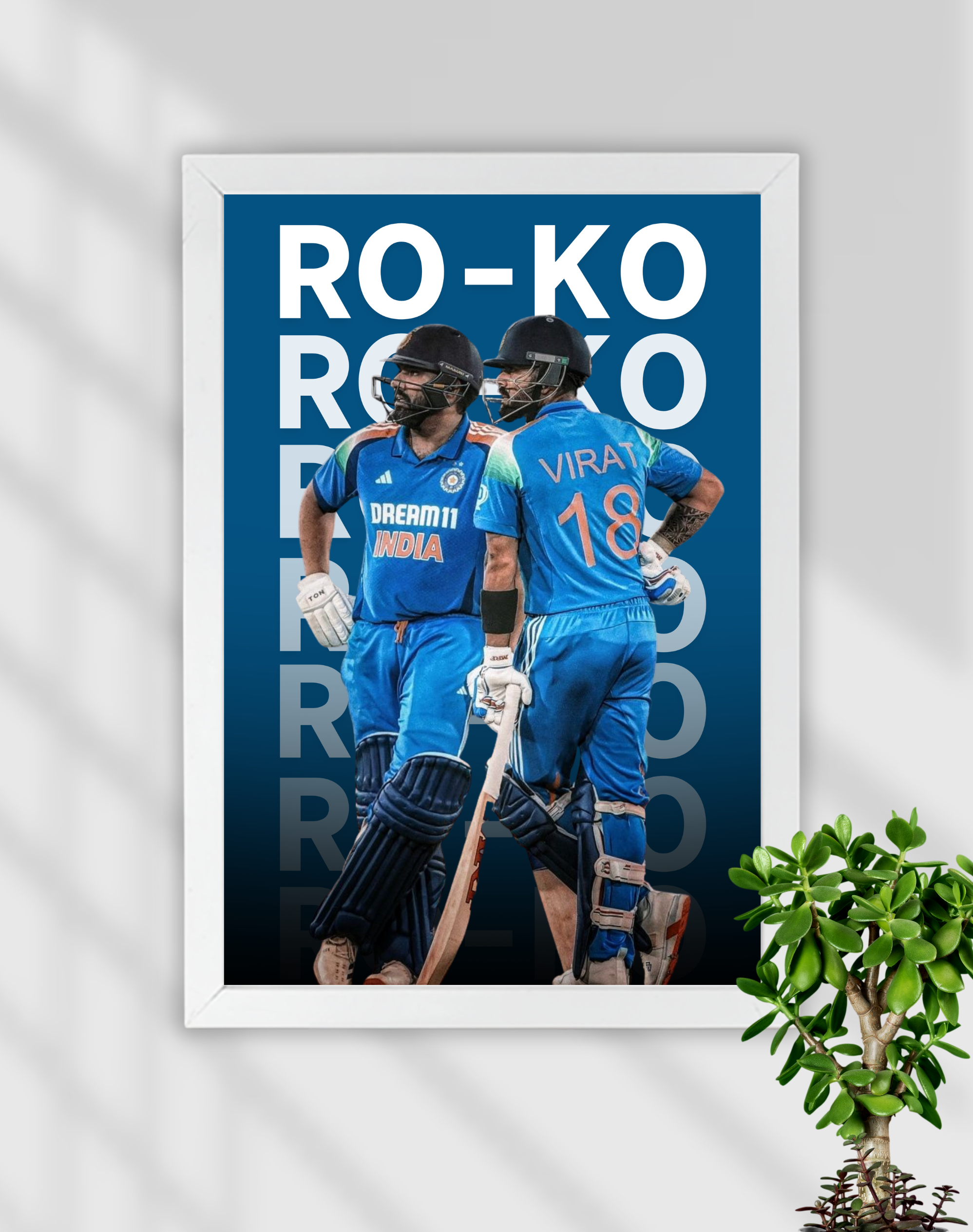 RO-KO | Rohit Sharma | Virat Kohli | Cricket Frame
