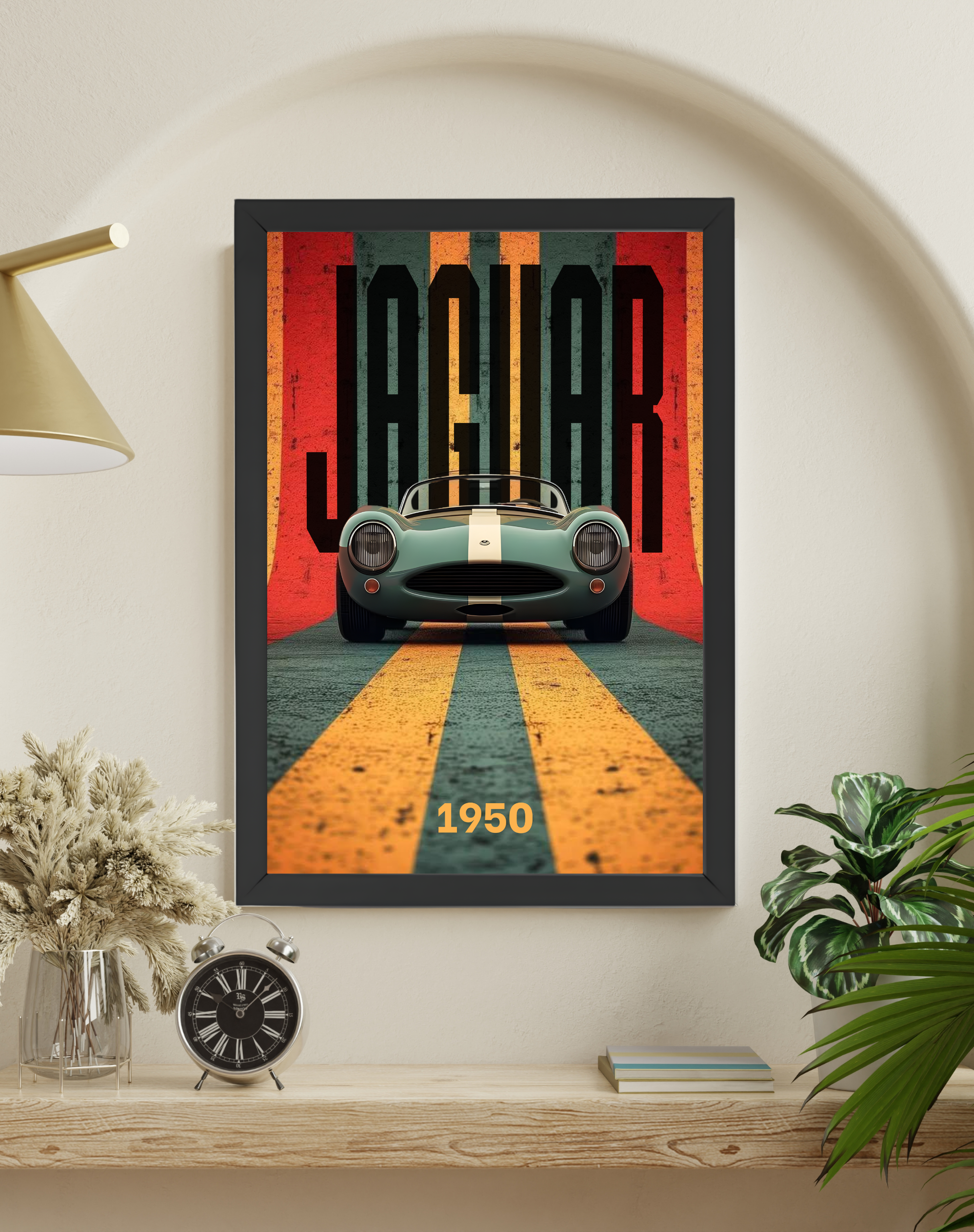 JAGUAR LISTER 1950s | SOLID CARS | CAR FRAME
