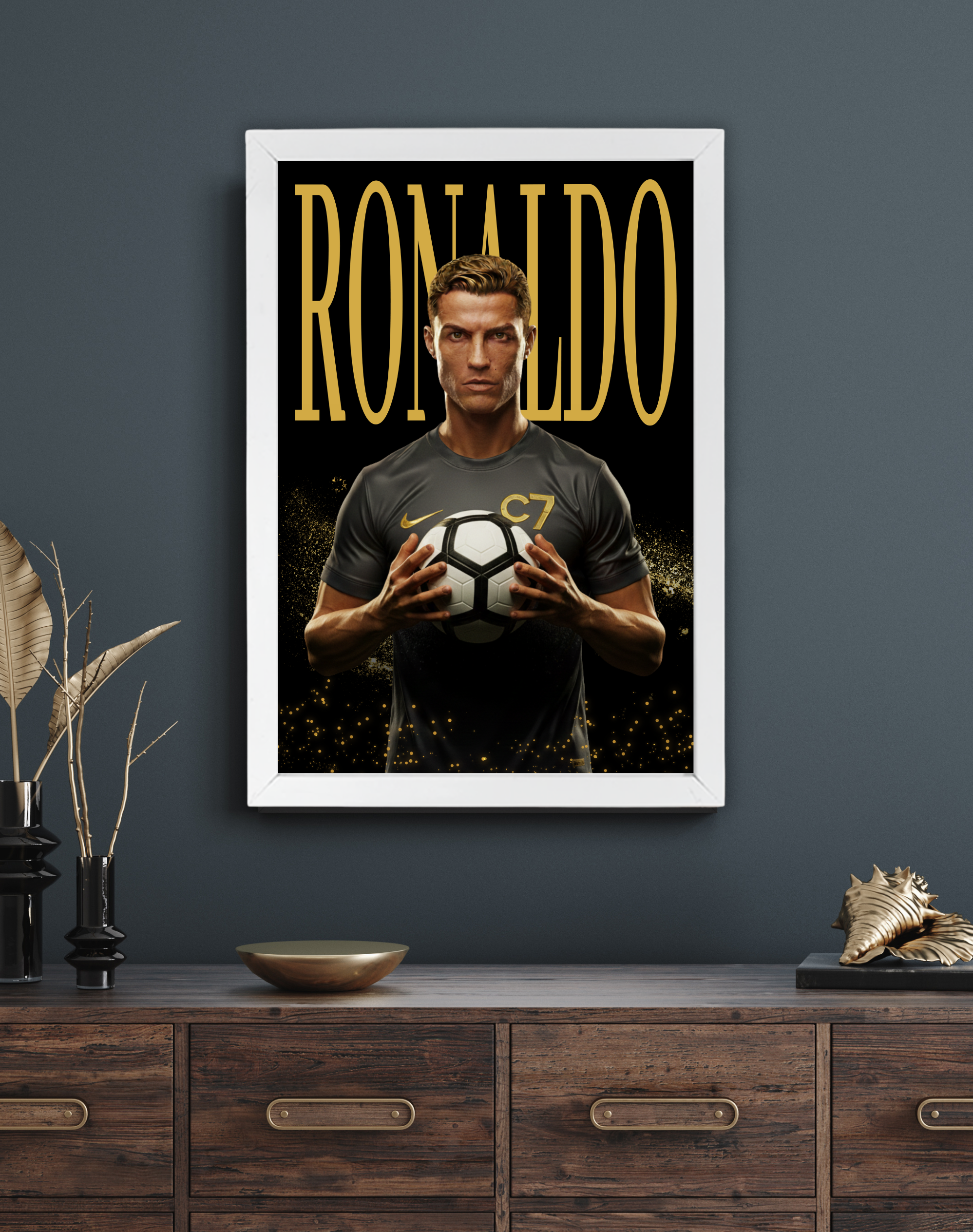 RONALDO | Cristiano Ronaldo | Football Frame