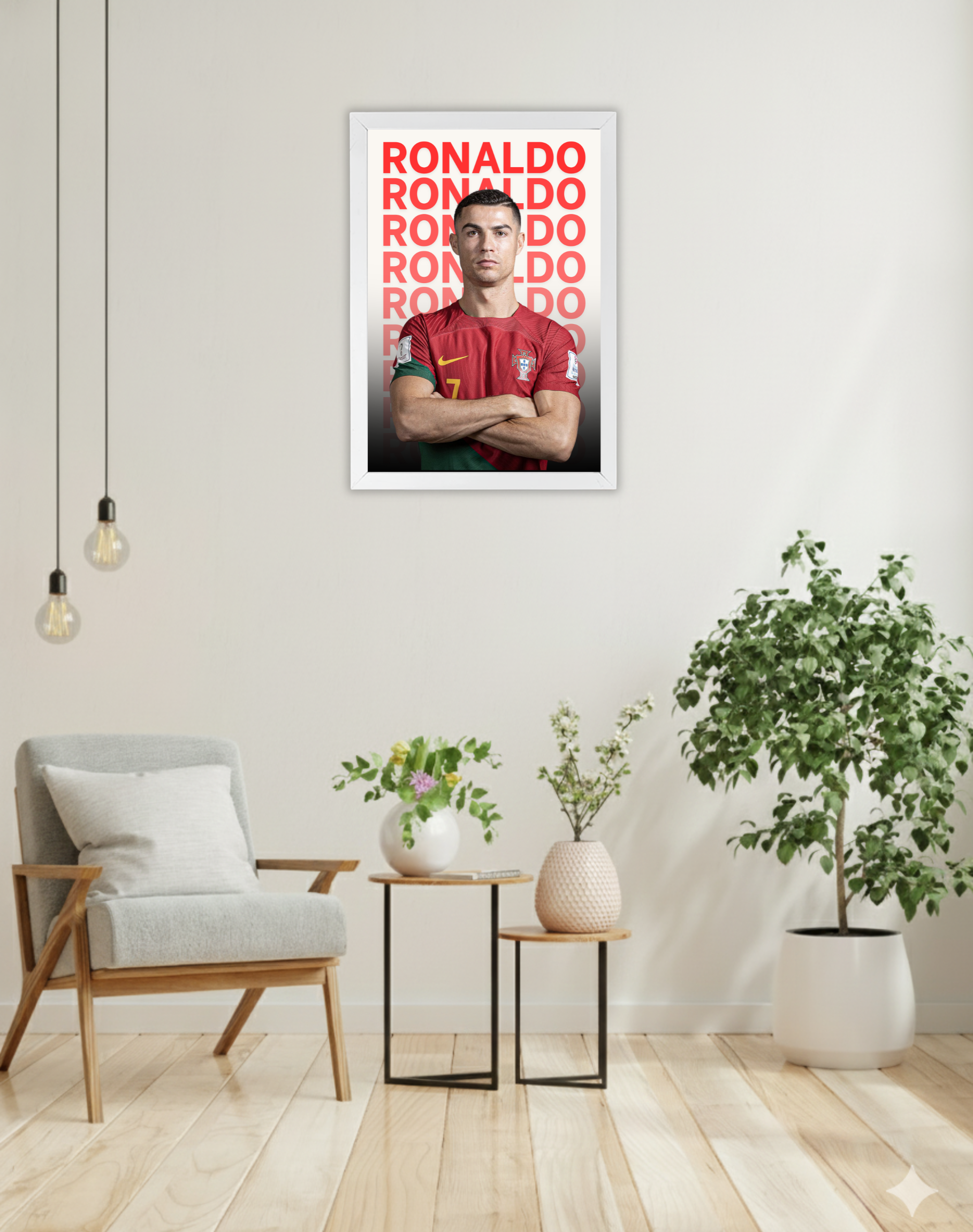 Ronaldo | Cristiano Ronaldo | Football Frame