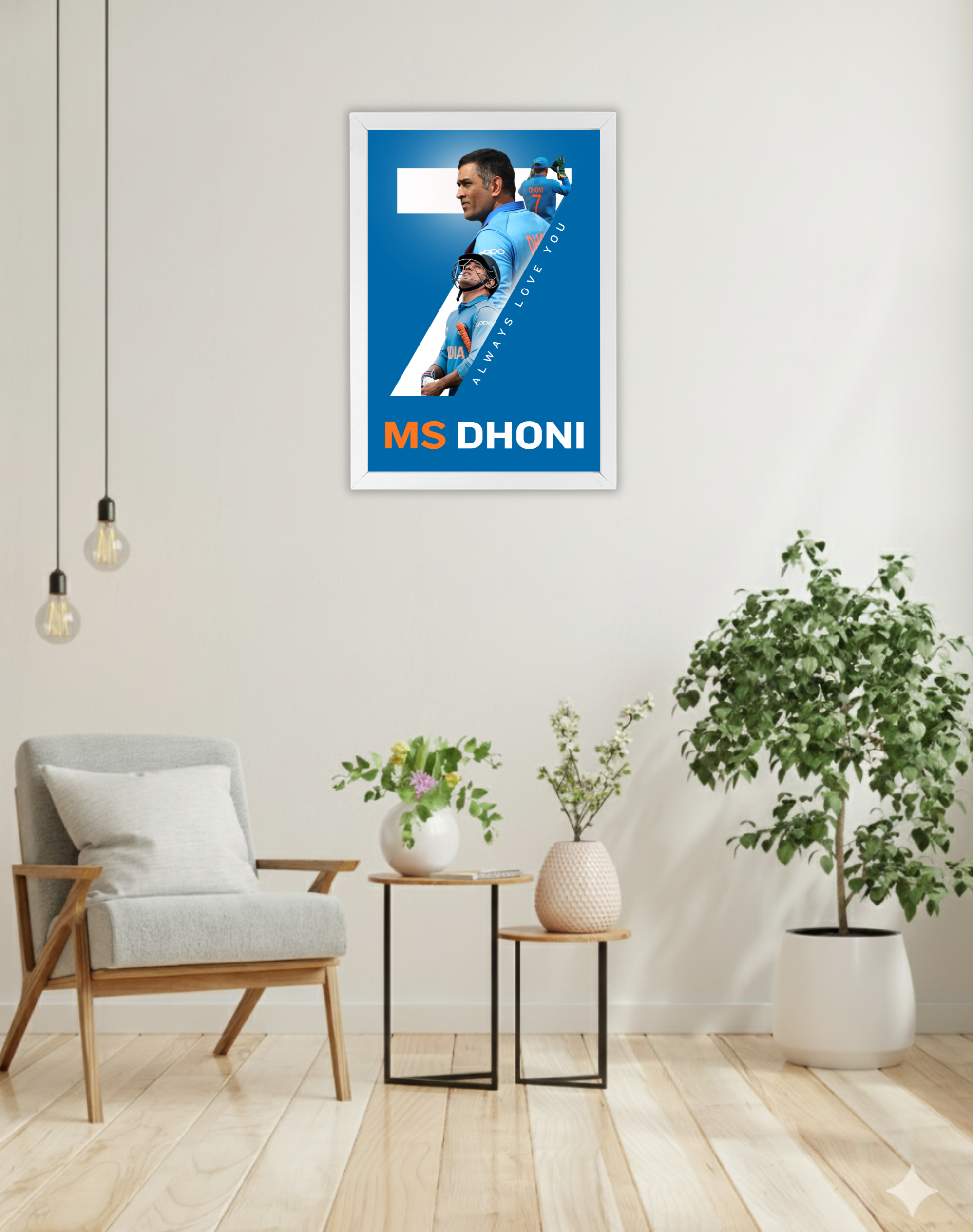 Always Love You | MS Dhoni | Cricket Frame
