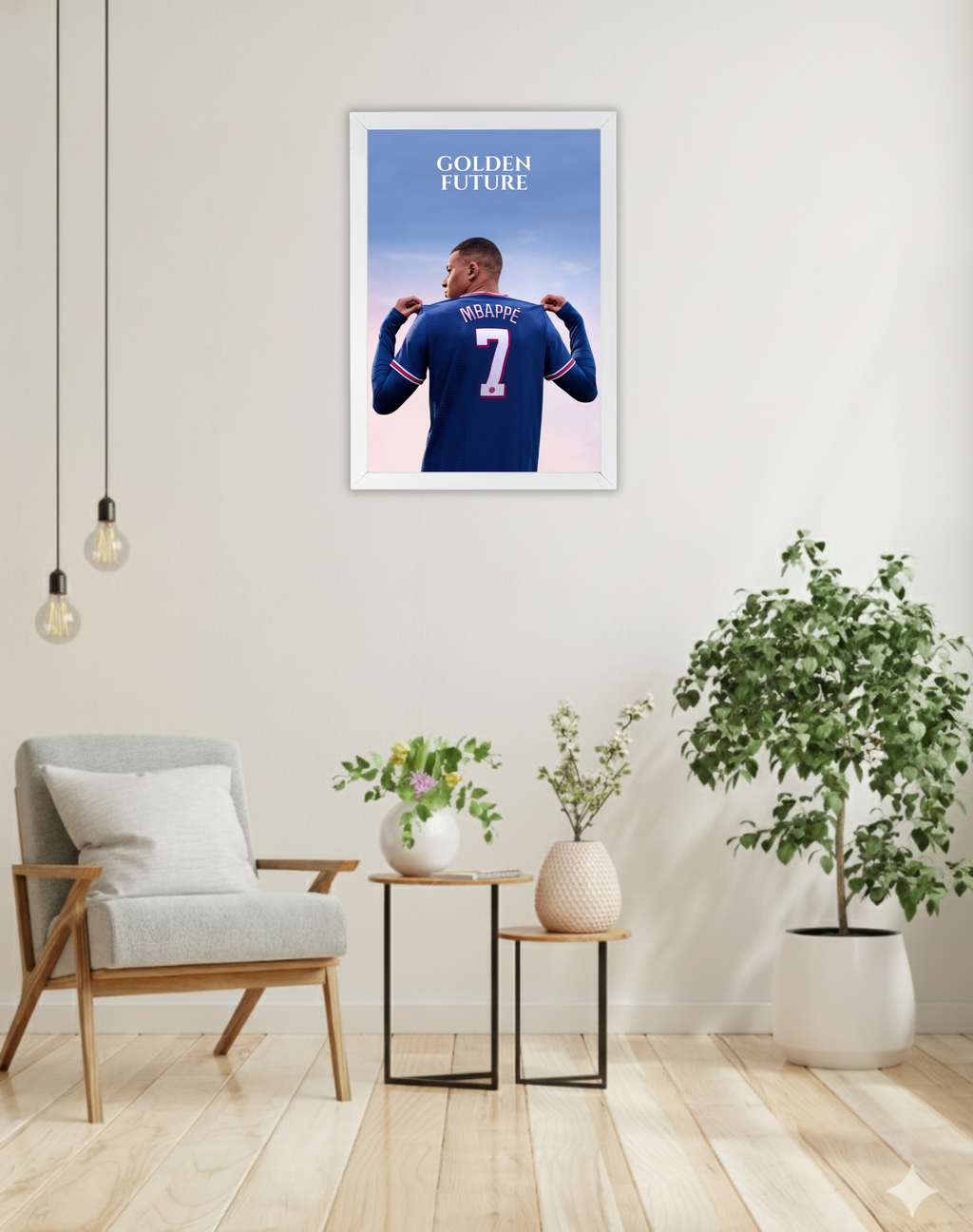 Golden Future | Kylian Mbappé | Football Frame