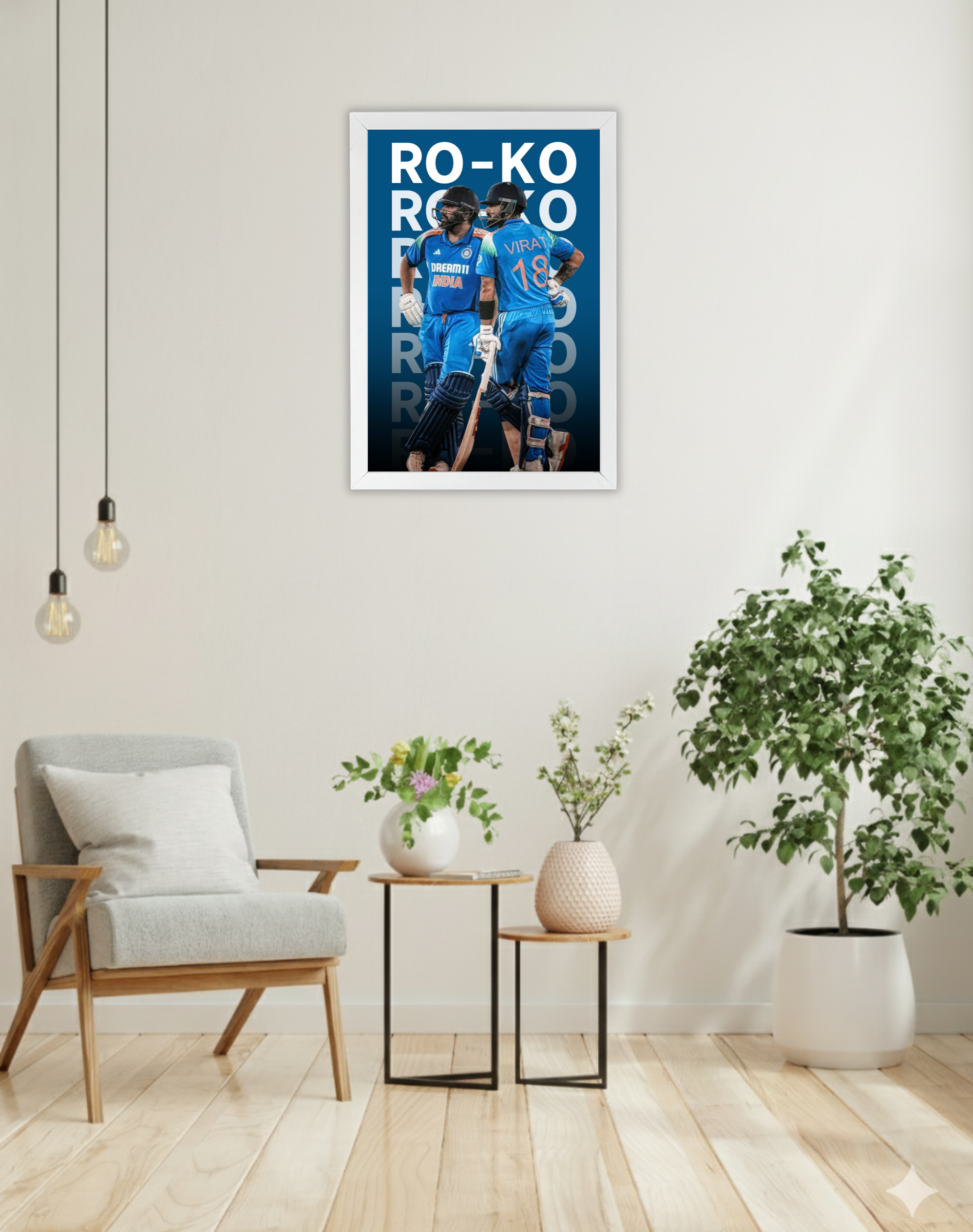 RO-KO | Rohit Sharma | Virat Kohli | Cricket Frame