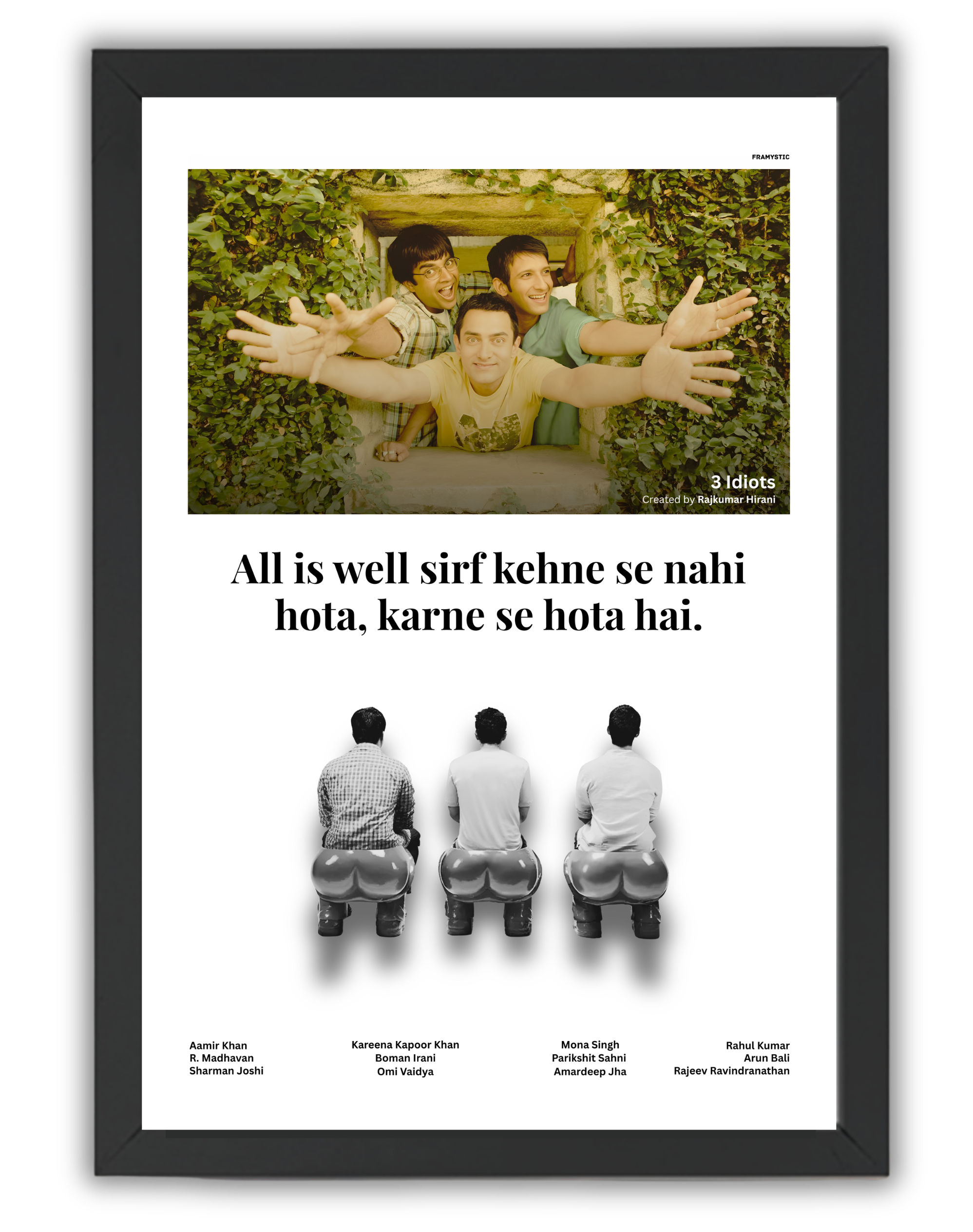 3 IDIOTS FRAME