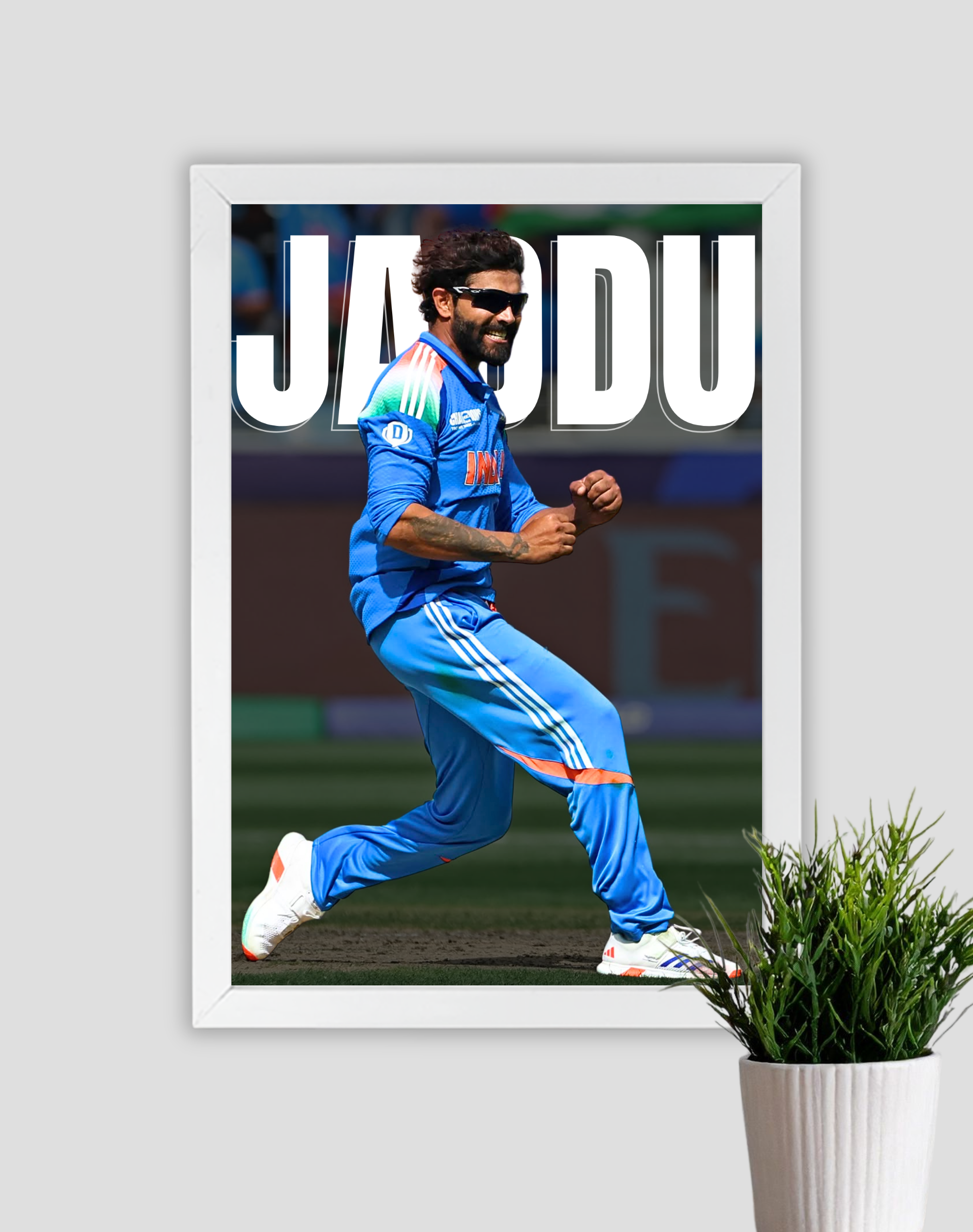 JADDU | RAVINDRASINH JADEJA | CRICKET FRAME