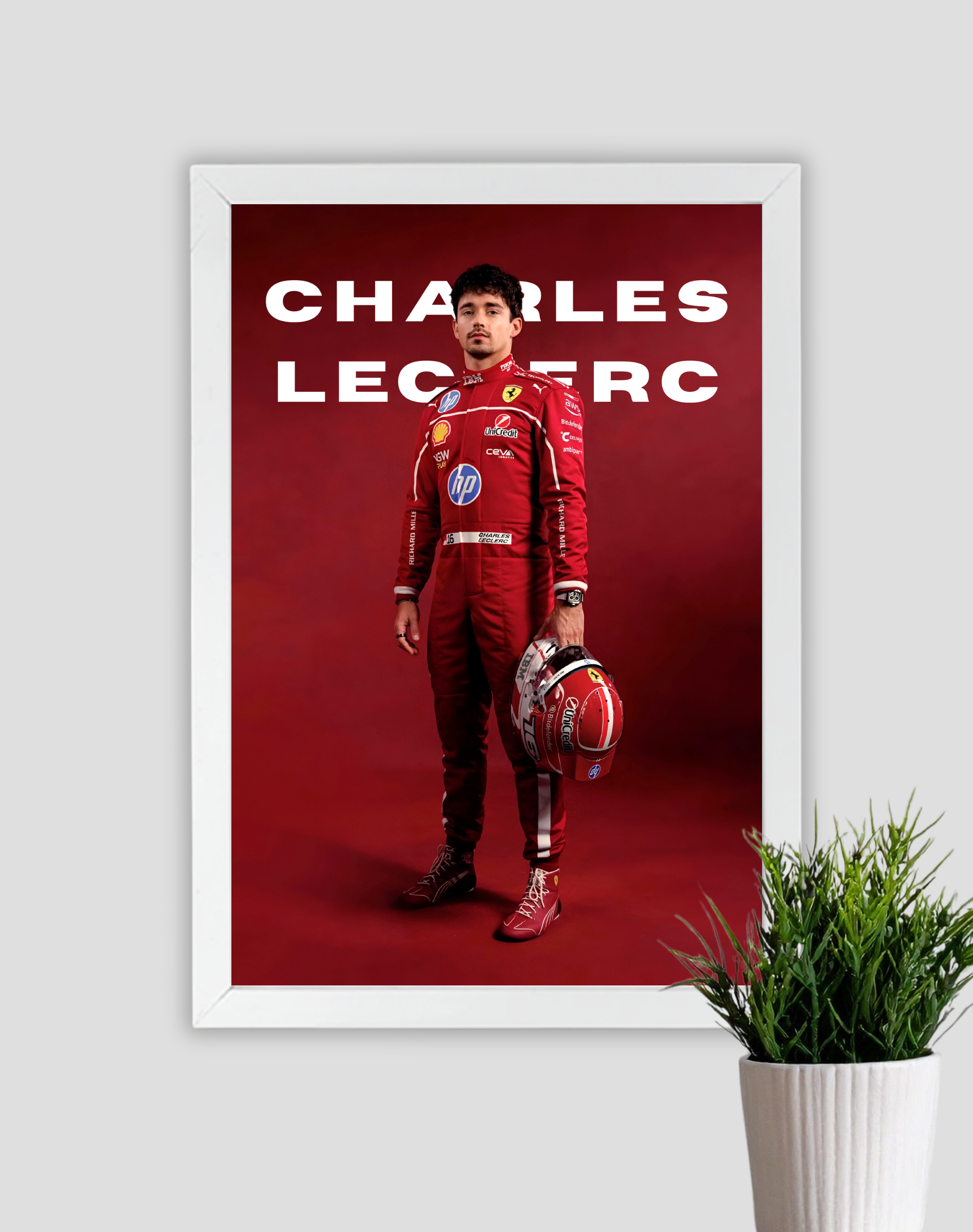 CHARLES LECLERC #2 | CAR FRAME
