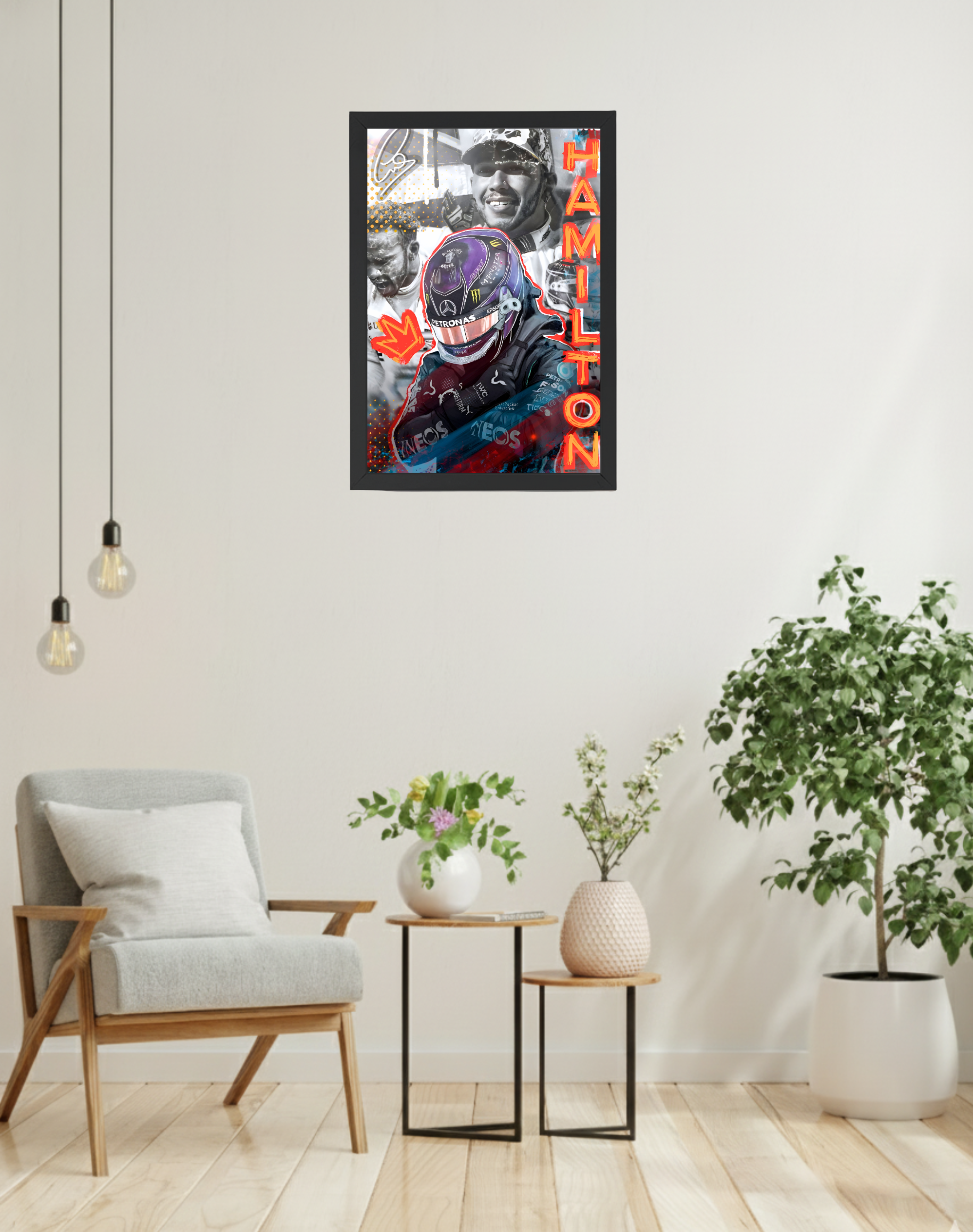 HAMILTON | LEWIS HAMILTON | CAR FRAME