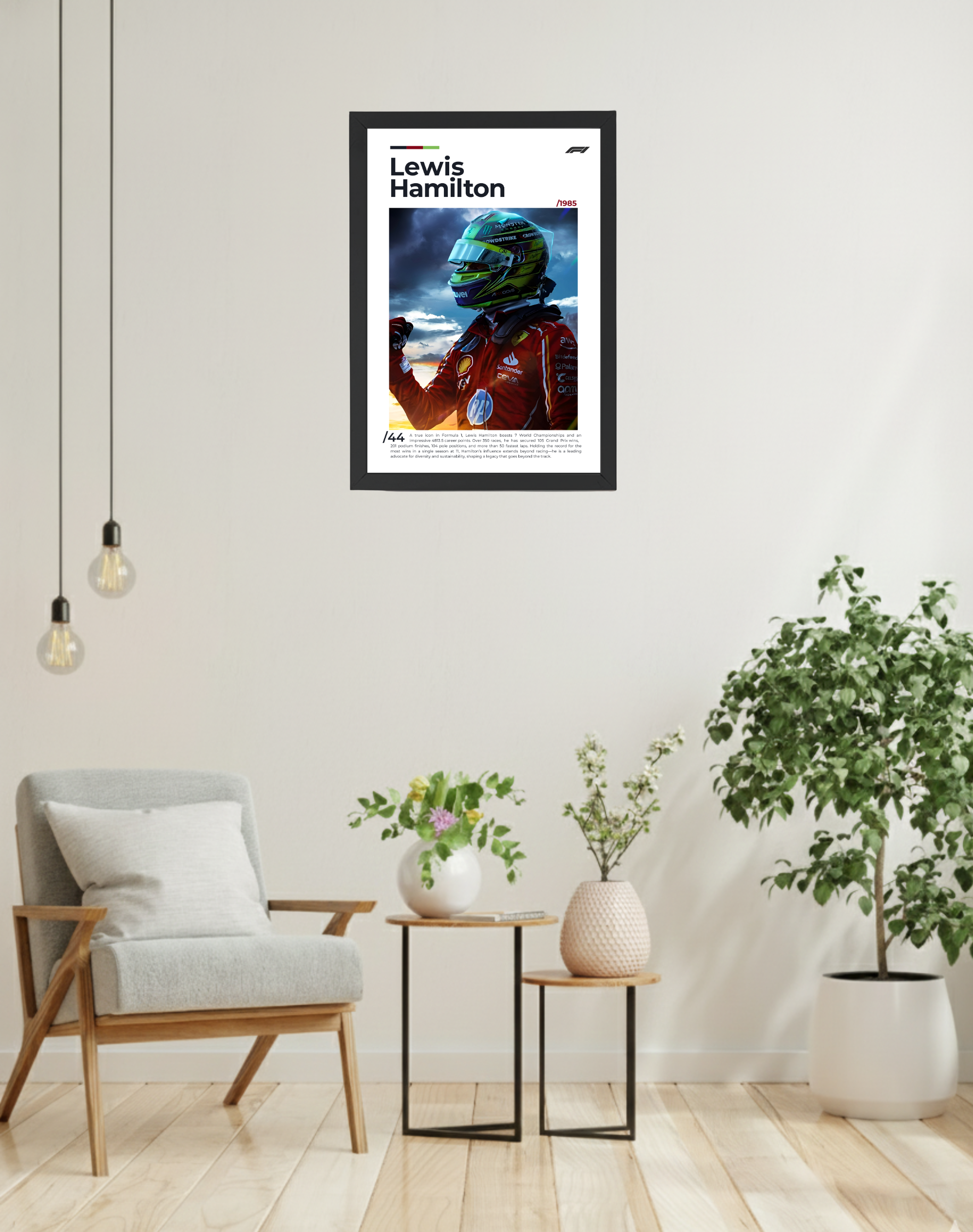 LEWIS HAMILTON #2 | CAR FRAME